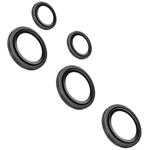 Fixed Camera Glass ochranné sklá šošoviek fotoaparátu pre Samsung Galaxy S25 Ultra, čierne