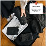 Fixed Camino Case taštička cez rameno s vreckom pre mobilné telefóny do 7", čierna