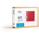 Fixed Classic Wallet kožená peňaženka z pravej kože, červená