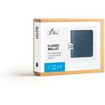 Fixed Classic Wallet kožená peňaženka z pravej kože, modrá