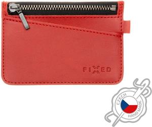 Fixed Coins kožená peňaženka, červená