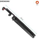 Fixed Creator flexibilný statív s 1/4" držiakom na telefón, čierny