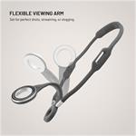 Fixed Creator Neck Phone Holder držiak telefónu na krk s podporou MagSafe, sivý