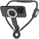 Fixed Creator Neck Phone Holder držiak telefónu na krk s podporou MagSafe, sivý