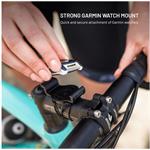 Fixed Dock for Garmin 22mm, držiak smart hodiniek na bicykel, čierny