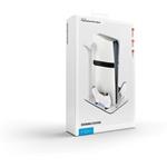 Fixed dokovacia stanica pre PlayStation 5 (Pro/Slim) s vetrákmi a nabíjaním pre 2xDualSense, čierno-biela