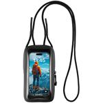 Fixed Dry Case vodeodolné puzdro na mobilný telefón z hypalonu s certifikáciou IPX8, čierne