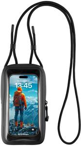 Fixed Dry Case vodeodolné puzdro na mobilný telefón z hypalonu s certifikáciou IPX8, čierne