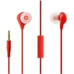 Fixed EGG1 vodeodolné in-ear slúchadla s mikrofónom, IPX3, červené