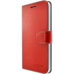 FIXED FIT pre Samsung Galaxy A8 (2018), puzdro typu kniha, červené