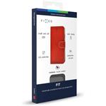 Fixed Fit Puzdro typu kniha pre Apple iPhone 12 Pro Max, červene