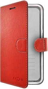 Fixed Fit puzdro typu kniha pre Xiaomi Redmi 9A/9A 2022, červené