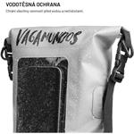 Fixed Float Bag vodeodolný vak s vreckom pre telefón, 3L, sivý