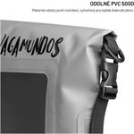 Fixed Float Bag vodeodolný vak s vreckom pre telefón, 3L, sivý