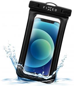 Fixed Float Edge Vodeodolné plávajúce puzdro na mobil, čierne