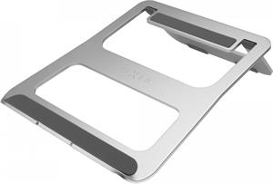 Fixed Frame Boob Hliníkový stojan na stôl pre notebook, strieborný