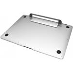 Fixed Frame Mini nalepovací hliníkový stojan pre notebooky a tablety, strieborný