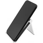 Fixed Frame TAB Hliníkový stojan na stôl pre mobilný telefón a tablet, strieborný