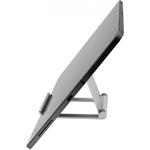 Fixed Frame TAB Hliníkový stojan na stôl pre mobilný telefón a tablet, strieborný