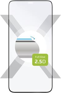 Fixed Full-Cover ochranné tvrdené sklo pre Apple iPhone 12 mini, lepenie cez celý displej, čierne