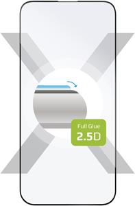 Fixed Full-Cover ochranné tvrdené sklo pre Apple iPhone 14 Pro Max, lepenie cez celý displej, čierne