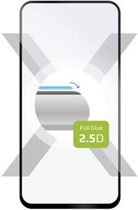 Fixed Full-Cover ochranné tvrdené sklo pre Infinix Note 30 VIP, lepenie cez celý displej, čierne