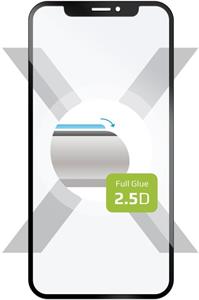 Fixed Full-Cover ochranné tvrdené sklo pre Motorola Edge 40 5G, lepenie cez celý displej, čierne