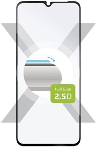 Fixed Full-Cover ochranné tvrdené sklo pre Motorola Moto E13, lepenie cez celý displej, čierne