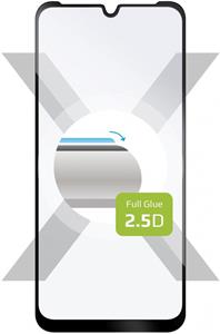 Fixed Full-Cover ochranné tvrdené sklo pre Motorola Moto E6i, lepenie cez celý displej, čierne