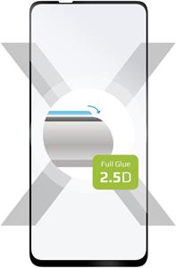 Fixed Full-Cover ochranné tvrdené sklo pre Motorola Moto G 5G (2022), lepenie cez celý displej, čierne
