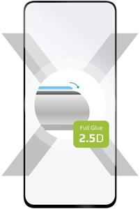 Fixed Full-Cover ochranné tvrdené sklo pre Motorola Moto G04, lepenie cez celý displej, čierne