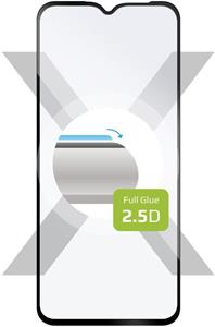 Fixed Full-Cover ochranné tvrdené sklo pre Motorola Moto G53 5G, lepenie cez celý displej, čierne