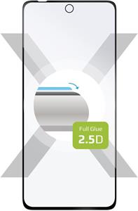 Fixed Full-Cover ochranné tvrdené sklo pre Motorola Moto G72, lepenie cez celý displej, čierne