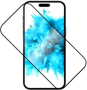 Fixed Full-Cover ochranné tvrdené sklo pre Motorola Moto G75 5G, čierne