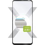 Fixed Full-Cover Ochranné tvrdené sklo pre Motorola One Fusion+, lepenie cez celý displej, čierne