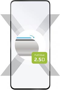 Fixed Full-Cover ochranné tvrdené sklo pre Oppo A72, lepenie cez celý displej, čierne