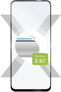 Fixed Full-Cover ochranné tvrdené sklo pre Realme 9i, lepenie cez celý displej, čierne