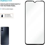 Fixed Full-Cover ochranné tvrdené sklo pre Samsung Galaxy A06s, čierne
