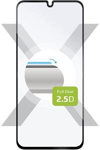 Fixed Full-Cover ochranné tvrdené sklo pre Samsung Galaxy A24, lepenie cez celý displej, čierne