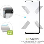 Fixed Full-Cover Ochranné tvrdené sklo pre Samsung Galaxy A32 5G, lepenie cez celý displej, čierne