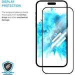 Fixed Full-Cover ochranné tvrdené sklo pre Samsung Galaxy A36 5G/A56 5G, čierne