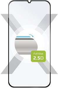 Fixed Full-Cover ochranné tvrdené sklo pre Samsung Galaxy M34 5G, lepenie cez celý displej, čierne