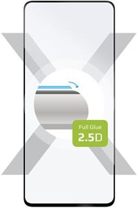 Fixed Full-Cover ochranné tvrdené sklo pre Samsung Galaxy M54 5G, lepenie cez celý displej, čierne