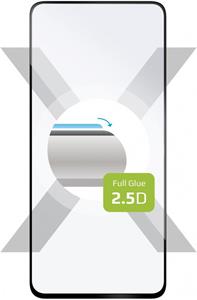 Fixed Full-Cover ochranné tvrdené sklo pre Samsung Galaxy S21 FE 5G, lepenie cez celý displej, čierne