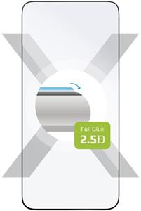 Fixed Full-Cover ochranné tvrdené sklo pre Samsung Galaxy S24, lepenie cez celý displej, čierne