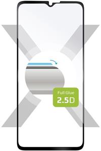 Fixed Full-Cover ochranné tvrdené sklo pre Samsung Galaxy Xcover6 Pro, lepenie cez celý displej, čierne