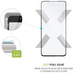 Fixed Full-Cover ochranné tvrdené sklo pre Xiaomi Mi 11 Lite/Mi 11 Lite 5G/11 Lite 5G NE, lepenie cez celý displej, čier