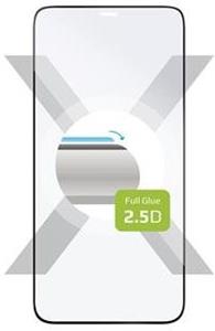 Fixed Full-Cover pre Apple iPhone 12 mini Ochranné tvrdené sklo, lepenie cez celý displej, čierne