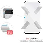 Fixed Full-Cover pre Samsung Galaxy S8, ochranné tvrdené sklo, čierne