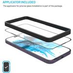 Fixed Full-Cover tvrdené sklo s aplikátorom pre Apple iPhone 17 Pro, 2ks, čierne